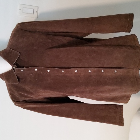 Jl Studio Jackets & Blazers - JL Studio Suede Jacket